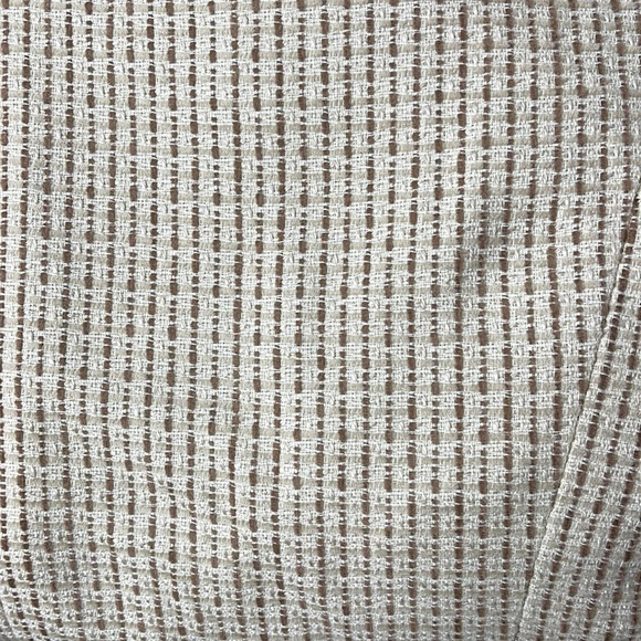 Emma James Tweed Lined Button Front Blazer Cream Size Medium - Picture 8 of 8